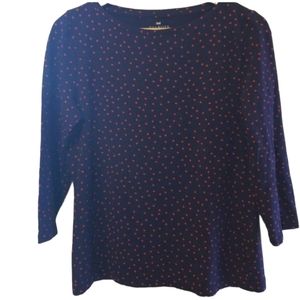 Talbots Women's Polka Dot Top